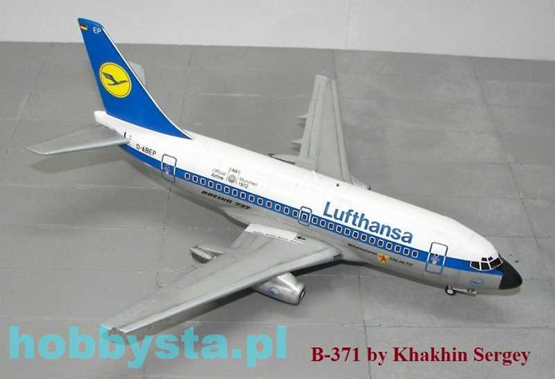 Aircraft Non Military Eastern Express 1 144 Boeing 737 100 Lufthansa Toys Hobbies Sc Uat Com