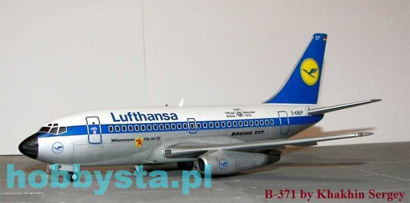 Eastern Express Boeing 737 100 Lufthansa Scale Model Kit 1 144 Vieted Org Vn