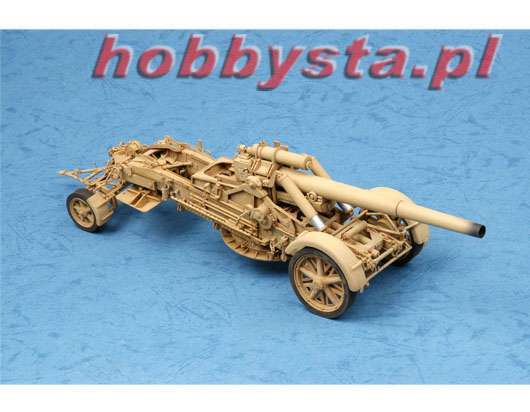 German 21 cm Morser 18 Heavy Artillery Trumpeter 02314